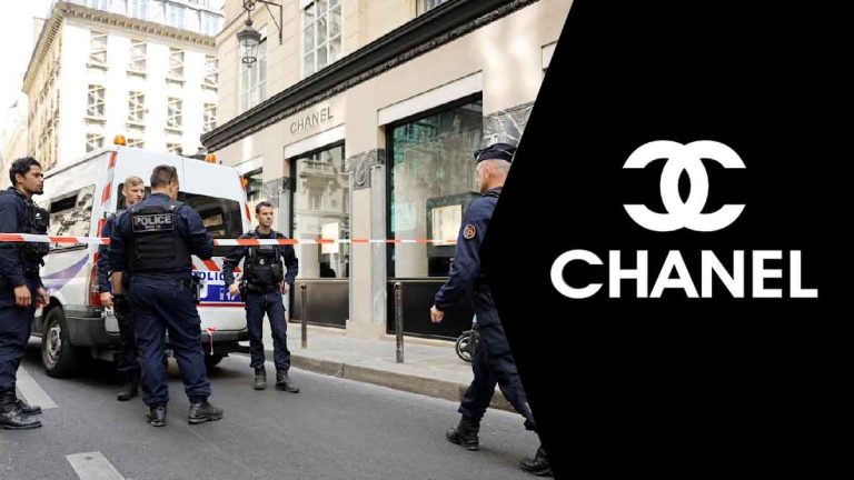 Une boutique Chanel vandalisée à Paris
