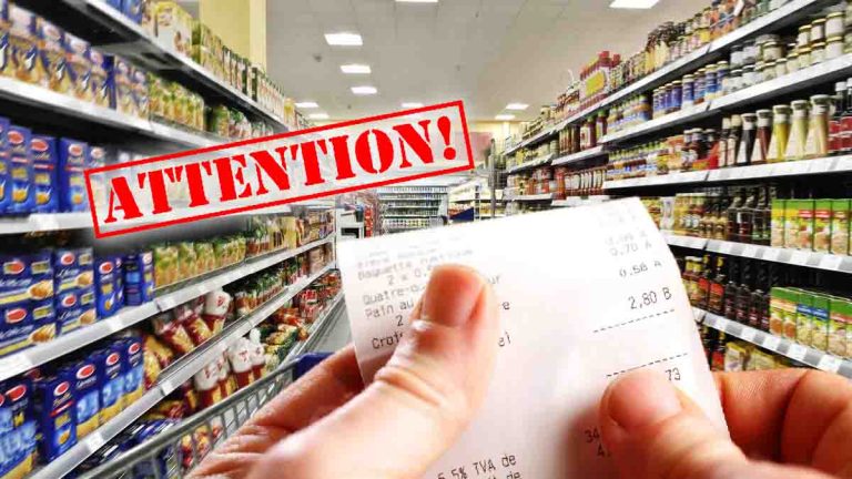 Pièges du ticket de caisse de supermarchés, ils font payer le double