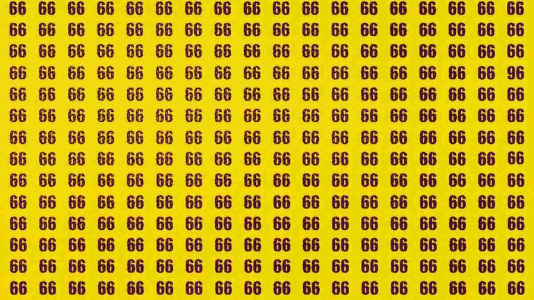 Défi visuel : Pouvez-vous trouver le chiffre caché ?
